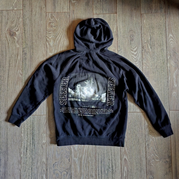 Seek Discomfort LIMITED EDITION Space and Moon We Are Seekers Hoodie | Small - Picture 3 of 9